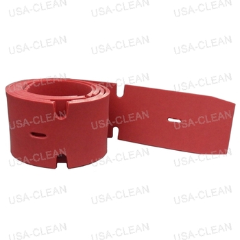 Windsor Linatex Front Squeegee Blade. 36 in. Red.