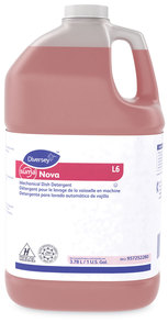 Diversey™ Suma® Nova L6 Mechanical Dish Detergent Liquid. 1 gal. 4 bottles/carton.