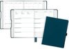 A Picture of product AAG-FD20020 AT-A-GLANCE® Foundation Undated Weekly/Monthly Planner 8.5" x 6.75", Blue Cover, 12-Month: