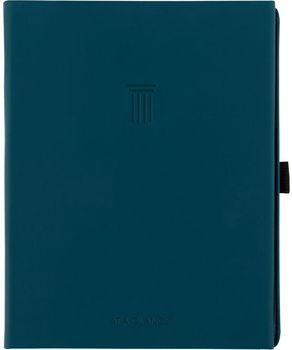 AT-A-GLANCE® Foundation Undated Weekly/Monthly Planner 8.5" x 6.75", Blue Cover, 12-Month: