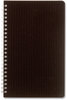 A Picture of product RED-CB75VBLK Brownline® DuraFlex Weekly Planner 8 x 5, Black Cover, 12-Month (Jan to Dec): 2025