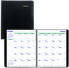 A Picture of product RED-C151281T Blueline® Plan & Link™ Monthly Planner and 11" x 9.06", Black Cover, 16-Months: Sept 2024 to Dec 2025