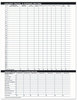 A Picture of product HOD-268002 House of Doolittle™ 100% Recycled Two Year Monthly Planner with Expense Logs 8.75 x 6.88, Black Cover, 24-Month: Jan 2025 to Dec 2026