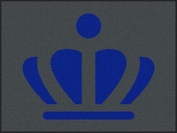 Mat Logo WaterHog Impressions HD 6' x 8', B-Horizontal Mason Co Crown Berber Smooth Back