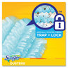 A Picture of product PGC-99058 Swiffer® Dusters Refill Dust Lock Fiber, Blue, Gain Original Scent, 18/Pack