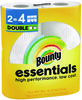 A Picture of product PGC-14019 Bounty® Essentials Select-A-Size Kitchen Roll Paper Towels. 2-Ply. White. 108 sheets/roll, 2 rolls/pack, 8 packs/carton.