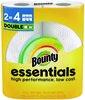 A Picture of product PGC-14019 Bounty® Essentials Select-A-Size Kitchen Roll Paper Towels. 2-Ply. White. 108 sheets/roll, 2 rolls/pack, 8 packs/carton.