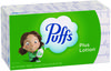 A Picture of product PGC-39346 Puffs® Plus Lotion™ Facial Tissue 2-Ply, White, 124 Sheets/Box, 24 Boxes/Carton