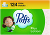 A Picture of product PGC-39346 Puffs® Plus Lotion™ Facial Tissue 2-Ply, White, 124 Sheets/Box, 24 Boxes/Carton