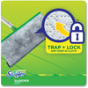 A Picture of product PGC-00743 Swiffer® Sweeper TRAP + LOCK Wet Mop Cloth 8 x 10, White, Lavender Scent, 38/Pack