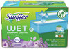 A Picture of product PGC-00743 Swiffer® Sweeper TRAP + LOCK Wet Mop Cloth 8 x 10, White, Lavender Scent, 38/Pack