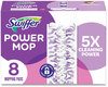 A Picture of product PGC-08189 Swiffer® PowerMop Mopping Pads 15.4 x 5.3, 8/Box, 2 Boxes/Carton