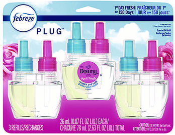 Febreze® PLUG™ Air Freshener Refills Downy April Fresh, 0.87 oz