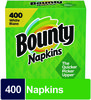 A Picture of product PGC-19096 Bounty® Quilted Napkins® 2-Ply, 12.1 x 12, White, 400/Pack, 4 Packs/Carton