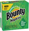 A Picture of product PGC-19096 Bounty® Quilted Napkins® 2-Ply, 12.1 x 12, White, 400/Pack, 4 Packs/Carton