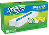 A Picture of product PGC-96826 Swiffer® Sweeper XL Dry Refill Cloths 16.9" x 9.8", White, 16/Box