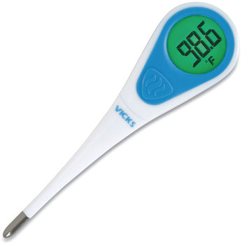 Vicks® SpeedRead® Digital Thermometer with Fever InSight® White/Blue