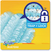 A Picture of product PGC-99037 Swiffer® Dusters Refill Dust Lock Fiber, Lavender Scent, Light Blue, 18/Box