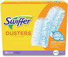 A Picture of product PGC-99037 Swiffer® Dusters Refill Dust Lock Fiber, Lavender Scent, Light Blue, 18/Box