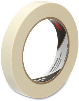 3M™ Value Masking Tape 101+ 3" Core, 0.70" x 60 yds, Tan, 12/Pack