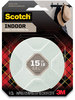 A Picture of product MMM-314SMED Scotch® Permanent High-Density Foam Mounting Tape Holds Up to 15 lbs, 1 x 125, White