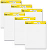 A Picture of product MMM-561WLVAD6 Post-it® Easel Pads Super Sticky Self-Stick Vertical-Orientation Wide Ruled, 25 x 30, White, Sheets/Pad, 6 Pads/Pack