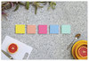 A Picture of product MMM-6545SSJOY Post-it® Notes Super Sticky Note Pads in Summer Joy Collection Colors 3" x 90 Sheets/Pad, 5 Pads/Pack