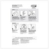 A Picture of product MMM-17065S35NA Command™ General Purpose Hooks Medium, Metal, White, 2 lb Capacity, 35 and 40 Strips/Pack