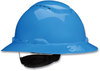 A Picture of product MMM-H803SFVUV 3M™ SecureFit™ H-Series Hard Hats H-800 Vented Hat with UV Indicator, 4-Point Pressure Diffusion Ratchet Suspension, Blue