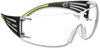 A Picture of product MMM-SF401AF 3M™ SecureFit™ Protective Eyewear SecureFIt 400 Series, Green Plastic Frame, Clear Polycarbonate Lens