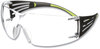 A Picture of product MMM-SF401AF 3M™ SecureFit™ Protective Eyewear SecureFIt 400 Series, Green Plastic Frame, Clear Polycarbonate Lens