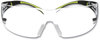 A Picture of product MMM-SF401AF 3M™ SecureFit™ Protective Eyewear SecureFIt 400 Series, Green Plastic Frame, Clear Polycarbonate Lens