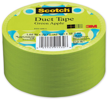 Scotch® Duct Tape 1.88" x 20 yds, Green Apple