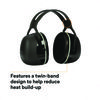 A Picture of product MMM-X5A 3M™ PELTOR™ X Series Earmuffs Model X5A, 31 dB NRR, Black