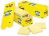 A Picture of product MMM-70005141687 Post-it® Notes Original Pads in Canary Yellow Cabinet Pack, 3" x 90 Sheets/Pad, 24 Pads/Pack