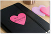 A Picture of product MMM-7350HRT Post-it® Notes Die-Cut Heart Shaped Notepads 3" x Pink/Purple, 75 Sheets/Pad, 2 Pads/Pack