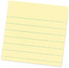 A Picture of product MMM-70005166353 Post-it® Notes Super Sticky Pads in Canary Yellow Note Ruled, 4" x 90 Sheets/Pad, 4 Pads/Pack