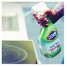 A Picture of product CLO-30197 Clorox® Clean-Up® Cleaner + Bleach 32 oz Spray Bottle, Rain Clean Scent, 9/Carton