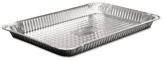 HFA® Aluminum Full-Size Shallow Steam Table Pans. 1.63 X 12.19 X 20.75 in. 50 pans/carton.