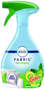 Febreze® FABRIC™ Refresher/Odor Eliminator. 23.6 oz. Gain Original scent. 4 spray bottles/carton.