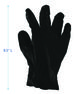 A Picture of product BWK-396LCTA Boardwalk® Disposable General-Purpose Industrial Powder-Free Nitrile Gloves. Large. 4.4 mil. 9.5 in. Black. 1,000/carton.