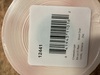A Picture of product 978-195 Little Grabber Short Oval Labels Printed "Cheeseburger." 0.625 X 1.25 in. 1000 labels/roll.