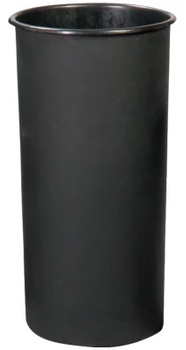 Witt Round Rigid Can Liner. 20 gal. 16 X 29.75 in. Black.