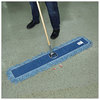 A Picture of product BWK-1148 Boardwalk® Cotton/Synthetic Looped-End Dust Mop Head. 48 X 5 in. Blue.