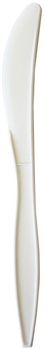 Boardwalk® Mediumweight Polypropylene Cutlery Knife, White, 1,000/Carton