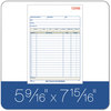 A Picture of product ABF-DC5805 Adams® 2-Part Sales Book 18 Lines, Two-Part Carbon, 7.94 x 5.56, 50 Forms Total