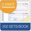 A Picture of product ABF-SC1182 Adams® TOPS™ Money/Rent Receipt Book Two-Part Carbon, 7 x 2.75, 4 Forms/Sheet, 200 Forms Total