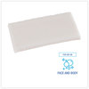 A Picture of product BWK-NO15SOAP Boardwalk® Face and Body Amenity Soap Flow Wrapped, Floral Scent, # 1 1/2 Bar, 500/Carton