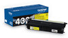 A Picture of product BRT-TN433Y Brother TN433BK, TN433C,TN433M, TN433Y Toner High-Yield 4,000 Page-Yield, Yellow