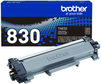 Brother TN830 Toner 1,200 Page-Yield, Black